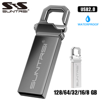 Suntrsi pamięć USB 64G 32gb pendrive16g 8G 128G Pen Drive флешка wodoodporna usb флэш-накопители 2.0 pamięć przenośna na prezent 1